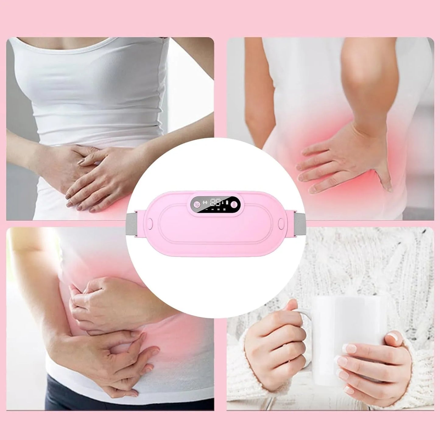 Cinturón Menstrual Eléctrico con Calor y Masaje – Alivio Rápido para Cólicos Menstruales y Dolor Lumbar

Olvídate de las molestias que limitan tu día a día. Nuestro Cinturón Menstrual con Terapia de Calor y Masaje está diseñado para aliviar eficazmente los cólicos menstruales, dolores abdominales y molestias lumbares de manera natural, cómoda y sin medicamentos.

Gracias a su avanzada tecnología de calentamiento rápido, proporciona una agradable sensación de calor en tan solo 3 segundos, ayudando a relajar 