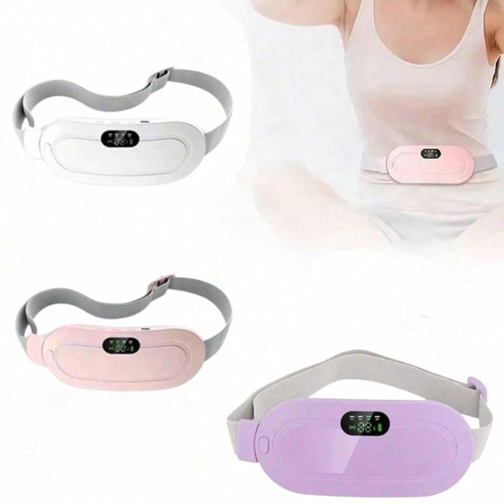 ✨ Beneficios Principales:

✔ Alivia los cólicos menstruales de forma rápida y efectiva.

✔ Reduce el dolor lumbar y la tensión muscular.

✔ Calentamiento inteligente en solo 3 segundos.

✔ 3 niveles de temperatura ajustables: 50°C, 55°C y 60°C.

✔ 4 modos de vibración para un masaje relajante y personalizado.

✔ Diseño inalámbrico y portátil para usar en casa, oficina, universidad o durante viajes.

✔ Batería recargable de larga duración mediante USB Tipo C.

✔ Material suave con forro de felpa para mayor c