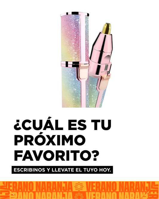 💖 Beneficios que te Encantarán

✔ Elimina suavemente el vello facial no deseado.

✔ Ideal para cejas, labio superior, mentón, mejillas y nariz.

✔ Diseño seguro para todo tipo de piel.

✔ No produce tirones ni molestias durante su uso.

✔ Ayuda a mantener una apariencia limpia y cuidada en cualquier momento.

✔ Recargable por USB, sin necesidad de comprar baterías.

✔ Compacta, ligera y fácil de transportar.

✔ Perfecta para llevar de viaje o en tu bolso diario.