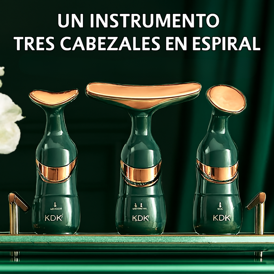 💖 Beneficios Principales:

✔ Ayuda a reafirmar la piel del rostro y cuello.

✔ Contribuye a disminuir la apariencia de líneas de expresión y arrugas.

✔ Favorece la circulación y revitaliza la piel.

✔ Diseño ergonómico que se adapta cómodamente al rostro y cuello.

✔ Ideal para complementar tu rutina de cuidado facial diaria.

✔ Compacto, ligero y fácil de transportar.

✔ Apto para uso en rostro, cuello, contorno de ojos y frente.

🎁 Perfecto para quienes buscan una rutina de belleza práctica y efectiva 