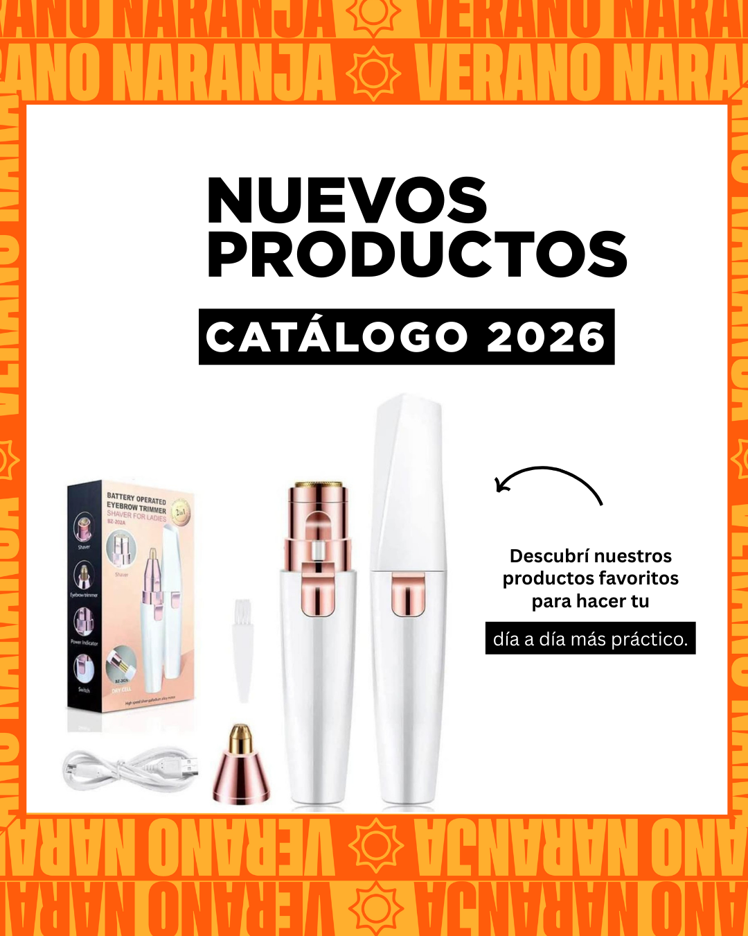 ✨ Depiladora Facial Eléctrica 2 en 1 para Mujer – Piel Suave y Perfecta en Minutos ✨

Olvídate del vello facial no deseado de forma rápida, cómoda y práctica. Esta depiladora facial eléctrica está diseñada para ayudar a mantener tu rostro impecable todos los días, sin dolor, sin irritación y desde la comodidad de tu hogar.

Su diseño compacto y elegante la convierte en el accesorio ideal para llevar en tu bolso y realizar retoques cuando lo necesites.

💖 Beneficios que te Encantarán

✔ Elimina suavemente e