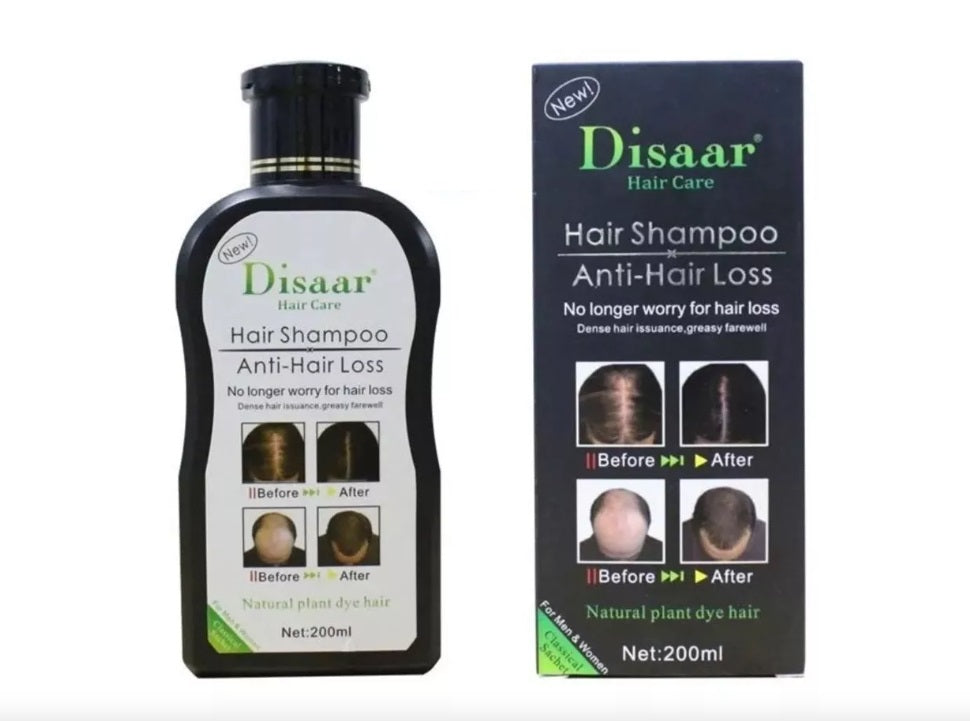 Shampoo Anticaída Disaar Hair Care 200ml | Crecimiento y Fortalecimiento Capilar